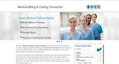 Desktop Screenshot of medicalbillingandcodingconnection.com